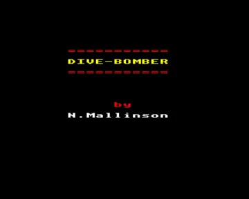 Dive Bomber (1984)(Beebug)[DIVE] screen shot title